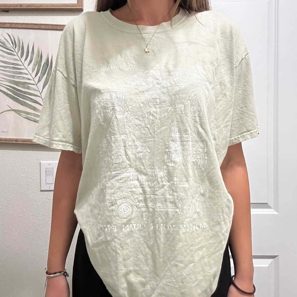 PacSun Mint Graphic Tee